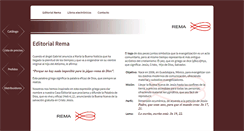 Desktop Screenshot of editorialrema.com